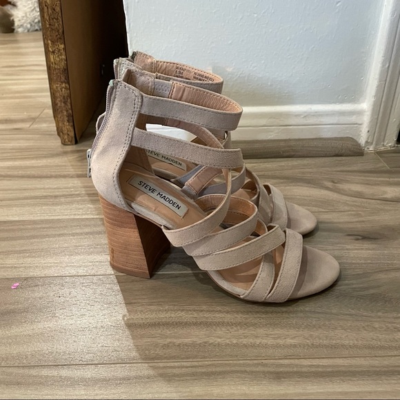 Steve Madden Chunky Block Heel size 5.5 - Picture 6 of 6